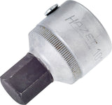 HAZET Steckschlüsseleinsatz 1010 3/4 Zoll Innen-6-kant SW 14 mm – CV-Stahl, brüniert