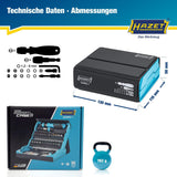 HAZET Bitsortiment SmartCase 2200SC-1 69-teilig Schlitz/PH/PZD/6Kt./TX/TX-Bo