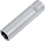 HAZET Steckschlüsseleinsatz 850LG-10 1/4 Zoll 6-kant SW 10 mm Länge 50 mm