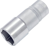 HAZET Steckschlüsseleinsatz 900LG 1/2 Zoll 6-kant SW 12 mm Länge 85 mm