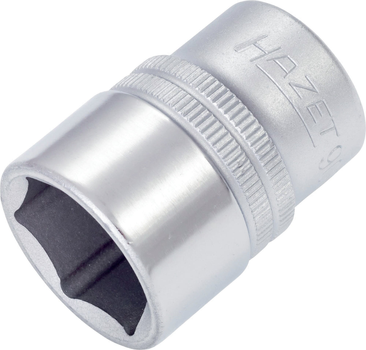 HAZET Steckschlüsseleinsatz 900 1/2 Zoll 6-kant SW 10 mm Länge 38 mm – CV-Stahl verchromt