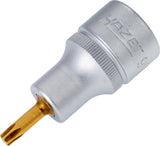 HAZET Steckschlüsseleinsatz 992 1/2 Zoll T25 L.55mm – TIN-beschichtet