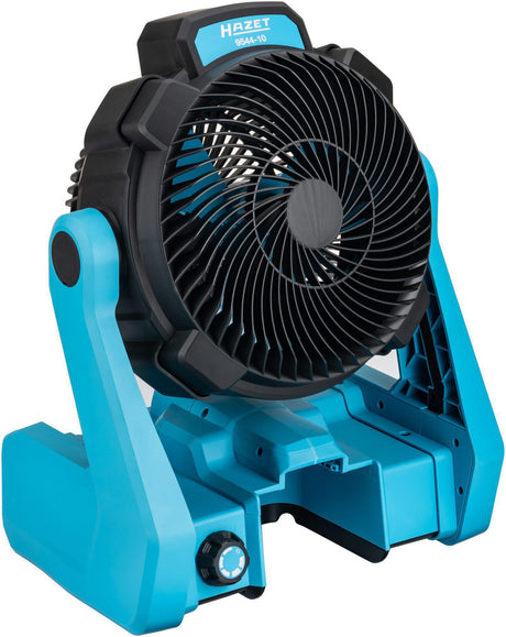 HAZET Akku-Ventilator 9544-10 – Hybrid 18V/230V, 400 mm, stufenlos, ohne Akku
