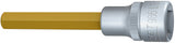 HAZET Steckschlüsseleinsatz 986-4 1/2 Zoll Innen-6-kant SW 4 mm Länge 60 mm TIN-beschichtet