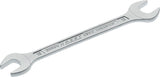 HAZET Doppelmaulschlüssel 450N 4x5 mm verchromt – CV-Stahl, DIN 3110