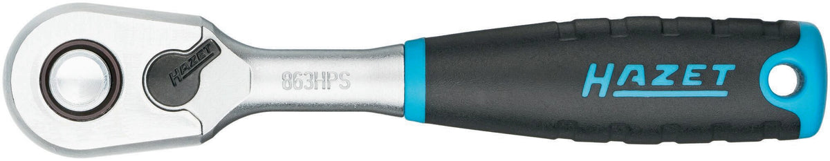 HAZET Hebelumschaltknarre 863HPS 1/4 Zoll 90 Zähne 2K-Griff