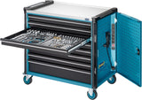 HAZET Werkzeugwagen 179NXXL-8D, 8 Schubladen, 1000 kg, Edelstahl-Arbeitsfläche