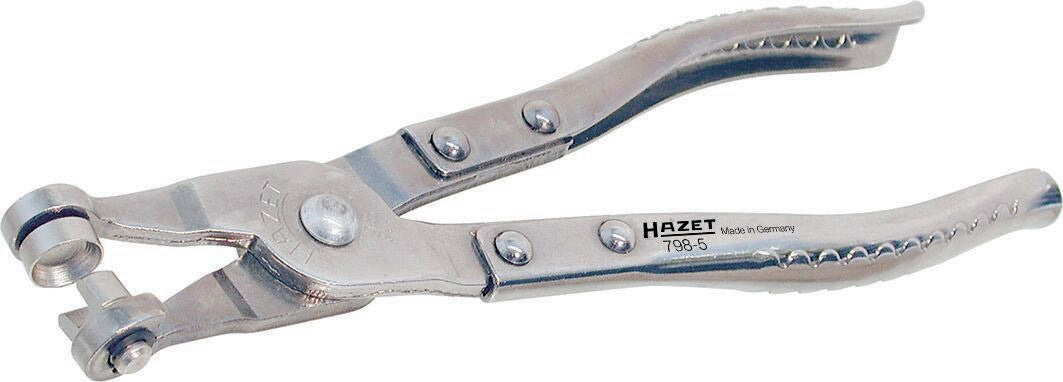 HAZET Schlauchklemmenzange 798-5 – 210 mm, Kapazität 6–40 mm, drehbare Backen
