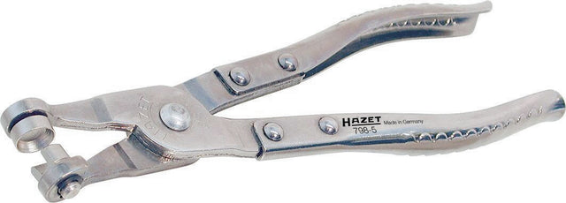 HAZET Schlauchklemmenzange 798-5 – 210 mm, Kapazität 6–40 mm, drehbare Backen