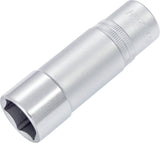 HAZET Steckschlüsseleinsatz 900LG 1/2 Zoll 6-kant SW 12 mm Länge 85 mm