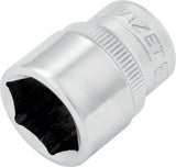 HAZET Steckschlüsseleinsatz 850 1/4 Zoll 6-kant SW 4 mm Länge 25 mm