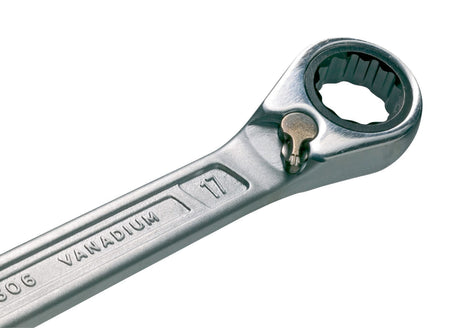 HAZET Knarrenringmaulschlüsselsatz 606/5 5-teilig SW 8-19 mm umschaltbar