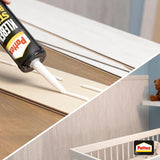 PATTEX Montagekleber Kleben statt Bohren weiß 250g Tube – 12 Stück