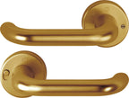 Aluminium bronzefarben / DIN rechts / F4