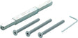 HOPPE Befestigungs-Set D/D Schnellstift 2210/3310 für Schutzgarnituren, 10/8x155 mm, 72-77 mm