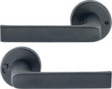 HOPPE Drückergarnitur Hamburg 1700/42VR Aluminium F1 rund mit MiniLock Verriegelung