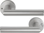 Aluminium stahlfarben / DIN links / F9