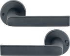 schwarz matt / DIN links / F9714M