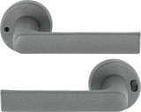 HOPPE Drückergarnitur Hamburg 1700/42VR Aluminium F1 rund mit MiniLock Verriegelung