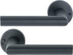 schwarz matt / DIN rechts / F9714M