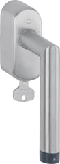 HOPPE Fenstergriff Amsterdam E0400Z-EF/US950S – abschließbar, SecuSelect® & Secustik®, matt