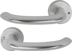 Aluminium stahlfarben / DIN rechts / F9