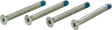 HOPPE Schraubenset Türdicke 65-90 mm M4x75 mm vernickelt für Feuerschutz-Innentüren