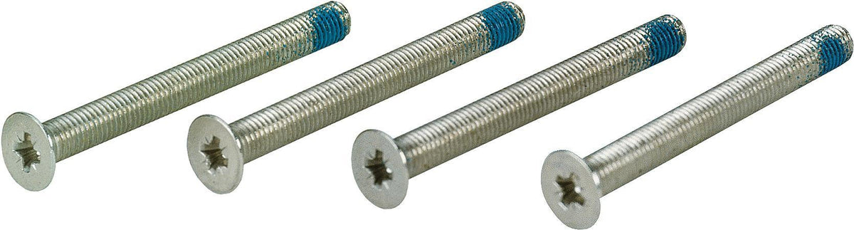 HOPPE Schraubenset Türdicke 65-90 mm M4x75 mm vernickelt für Feuerschutz-Innentüren