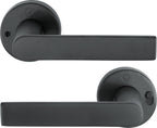 schwarz satiniert - Resista / DIN links / F96-1-R