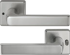Aluminium stahlfarben / DIN links / F9