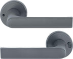 anthrazitgrau matt / DIN links / F7016M