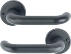 schwarz matt / DIN links / F9714M