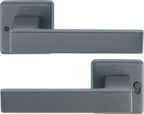 anthrazitgrau matt / DIN links / F7016M