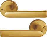 HOPPE Drückergarnitur Hamburg 1700/42VR Aluminium F1 rund mit MiniLock Verriegelung