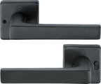 schwarz satiniert - Resista / DIN links / F96-1-R
