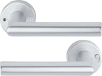 Aluminium silberfarben / DIN links / F1