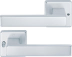 Aluminium silberfarben / DIN rechts / F1