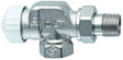 Heimeier V-exakt II Thermostat-Ventilunterteil Rotguss vernickelt axial 3/8 Zoll DN 10, 20er Pack