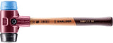 HALDER Schonhammer SIMPLEX 300 mm Holzstiel, TPE-soft blau/Gummi schwarz, 30 mm Kopf
