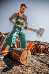 HALDER Vorschlaghammer SUPERCRAFT 80 mm rückschlagfrei mit Hickorystiel