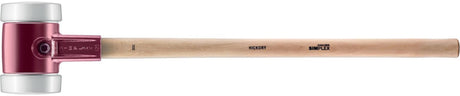 HALDER Vorschlaghammer SIMPLEX 80 mm Hickorystiel mittelhart Superplastik weiß