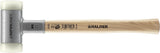 HALDER Schonhammer SUPERCRAFT Hickory 300 mm rückschlagfrei mit Nylon-Schlagköpfen