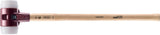 HALDER Vorschlaghammer SIMPLEX 80 mm Hickorystiel mittelhart Superplastik weiß
