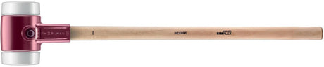 HALDER Vorschlaghammer SIMPLEX 80 mm Hickorystiel mittelhart Superplastik weiß