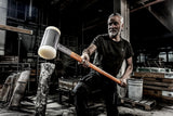 HALDER Vorschlaghammer SUPERCRAFT 80 mm rückschlagfrei mit Hickorystiel