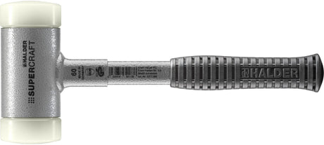 HALDER Schonhammer SUPERCRAFT, 335 mm, rückschlagfrei, harter Nylonkopf, Stahlrohrstiel