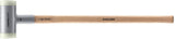 HALDER Vorschlaghammer SUPERCRAFT 80 mm rückschlagfrei mit Hickorystiel