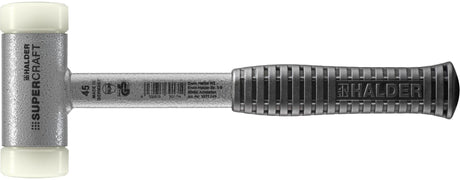 HALDER Schonhammer SUPERCRAFT, 335 mm, rückschlagfrei, harter Nylonkopf, Stahlrohrstiel