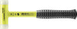 HALDER Schonhammer SUPERCRAFT 295 mm Nylon weiß splitterfrei mit Stahlrohrstiel