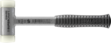 HALDER Schonhammer SUPERCRAFT, 335 mm, rückschlagfrei, harter Nylonkopf, Stahlrohrstiel